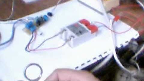 Microptik Proximity sensor (with LED) and Solid state relays to switch electrical motor