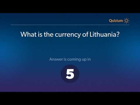 वीडियो: लिथुआनिया में मुद्रा क्या है?