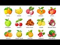 Fruits name in english | Learn fruits for | Fruits name with pictures.🍎