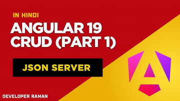 🚀 Angular 19 CRUD Series (Part 1) | Create Project & Setup Routing with JSON Server
