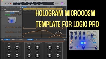 Logic Pro Template for Hologram Microcosm Control and Automation