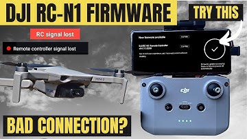 Heeft de firmware-update voor de DJI RC-N1 de verbindingsproblemen met je drone opgelost? | Mini ...