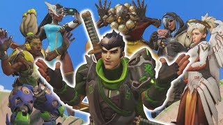 Overwatch - Genji's Quintuple Supports
