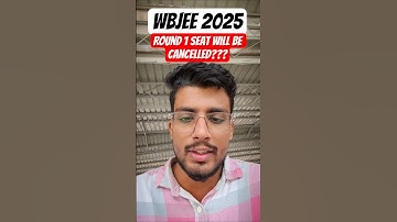 WBJEE 2025 ROUND 1 SEAT WILL BE CANCELLED🚫😰 #wbjee2025 #shorts #viral