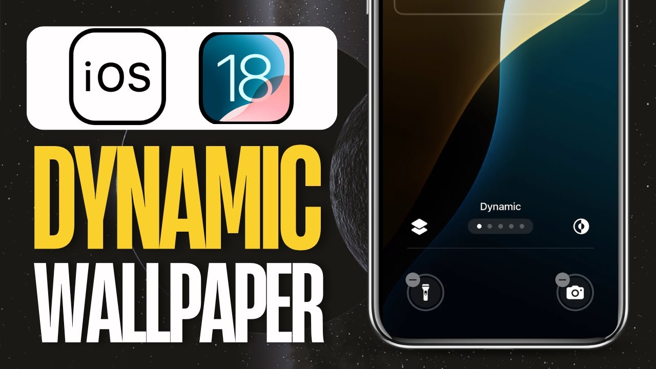 How To Use Dynamic Wallpaper iPhone iOS 18 - YouTube