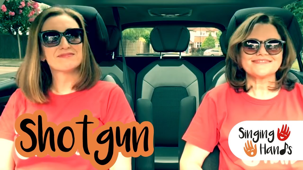 Makaton CarPark Karaoke - SHOTGUN - Singing Hands