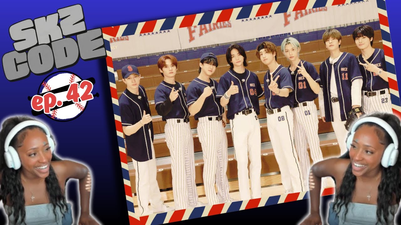 First Time Watching Chaotic SKZ Baseball Team 🤣( SKZ CODE Ep. 42 Reaction )🤣