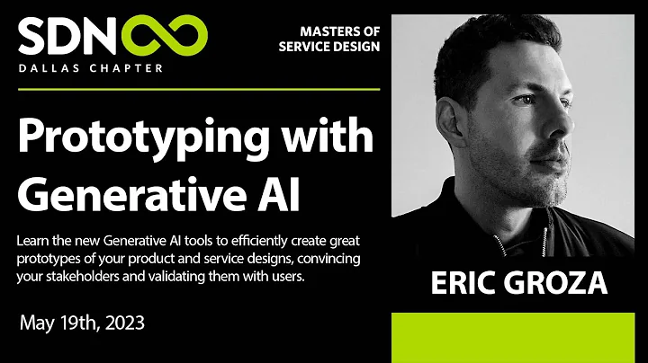 Prototyping With Generative AI, a Hands-On Tutorial To Become A Master with Eric Groza
