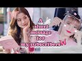 A short message for my subscribers 🦋✨💫 Love_yourself831