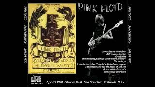 Pink Floyd San Francisco 29 April 1970