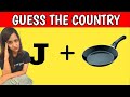 Guess the country by emoji challenge