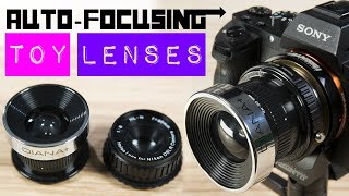 Auto-Focusing Toy Lenses - Holga and Diana Lenses on the PRONTO Auto-Focus Adapter