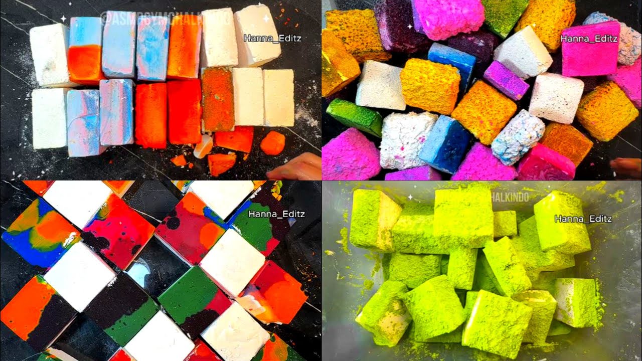 VIBRANT DYED GYM CHALK | MULTI DYED GYM CHALK | SOFT & CRISPY DYED GYM ...