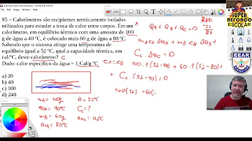 Qual a fórmula da calorimetria?