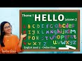 Learning the letters of the alphabet l teacher grace