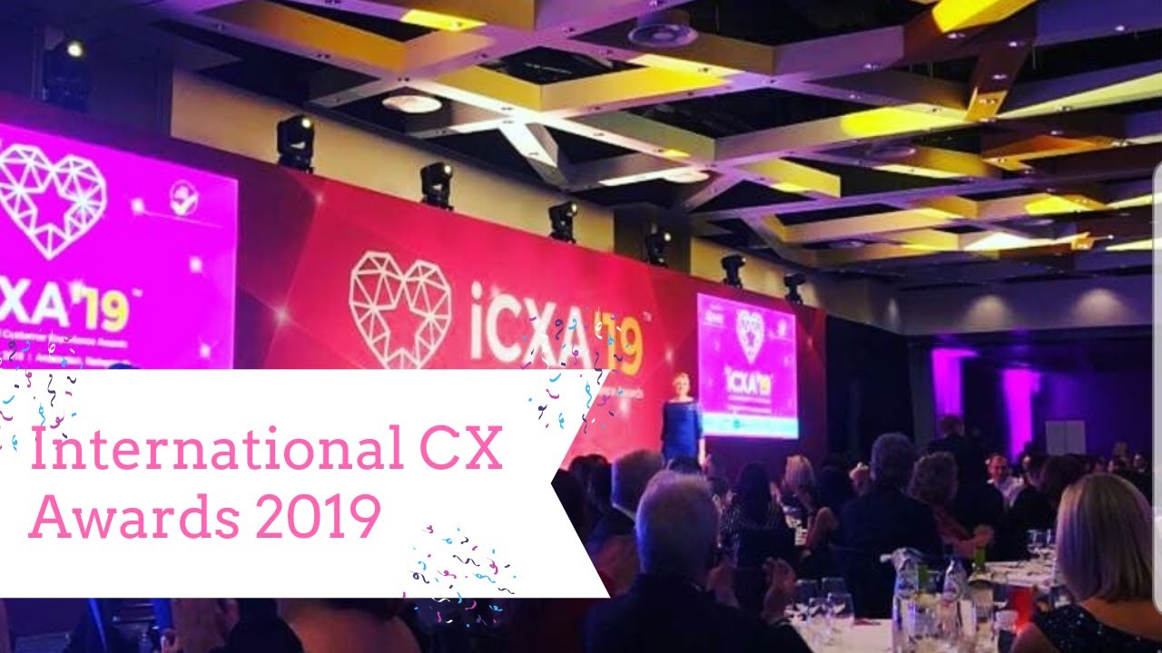 Impression of the International CX Awards ceremony 2019 - YouTube