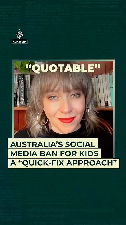 Australia's social media ban for kids 'a quick-fix approach'