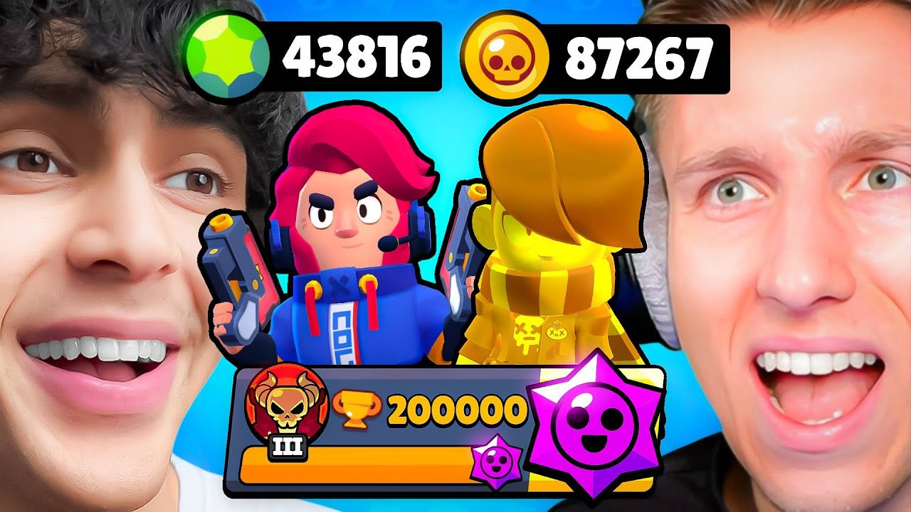 Der BESTE YOUTUBER Brawl Stars Account!😨 (Mohi, JoJonas, LukasBS...)