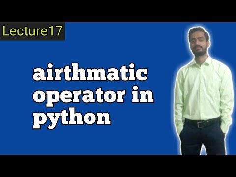 Airthmatic Operator in python(hindi)