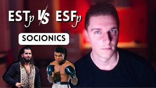 ESTp (SLE) vs ESFp (SEE) type comparison (w/ EXAMPLES)