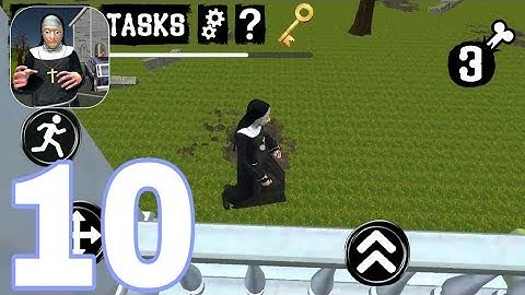 Nun Neighbor Escape From Evil - Levels 10 Gameplay Walkthrough PART 10 (iOS, Android)