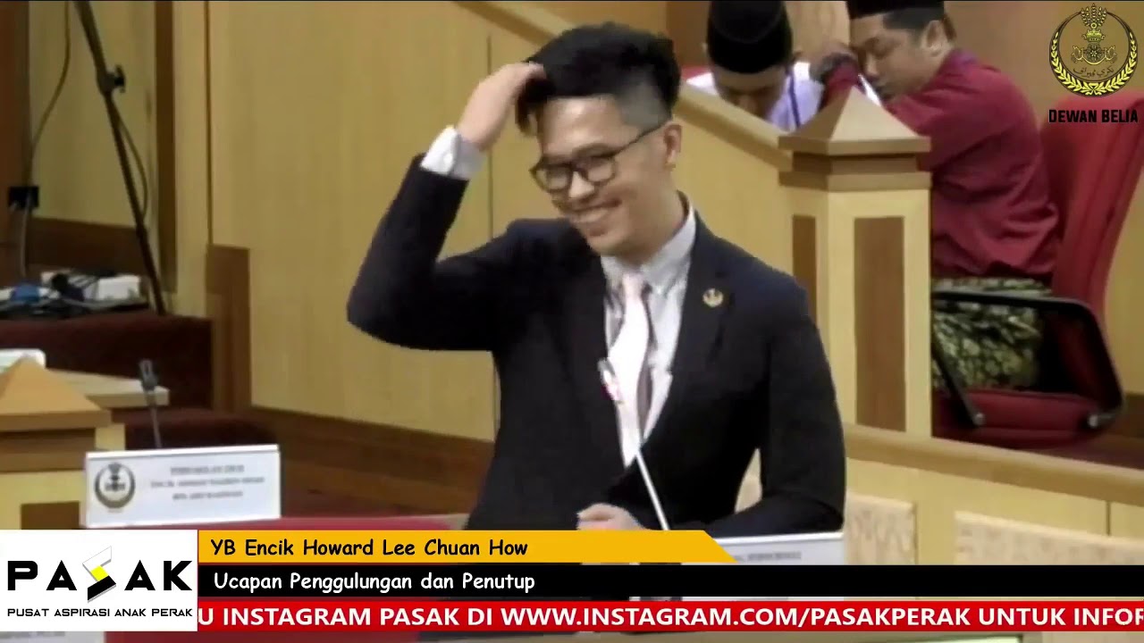 Dewan Belia Perak 2018 - Ucapan Ucapan YB EXCO Pembangunan Belia Dan Sukan