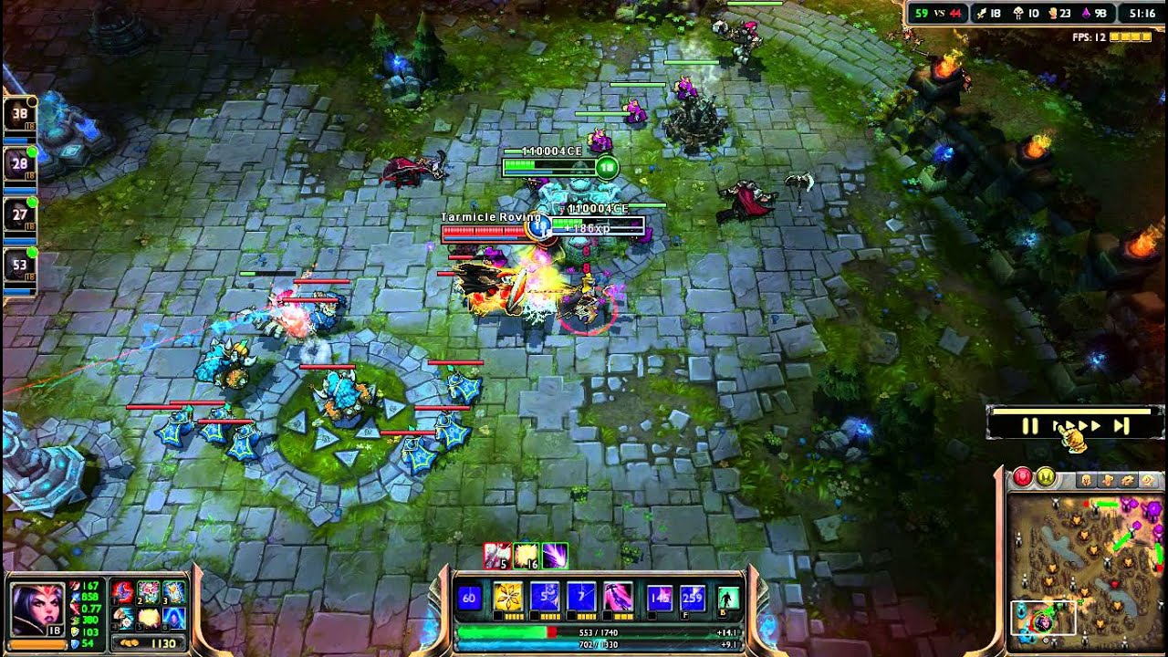 Making plays with LeBlanc YouTube