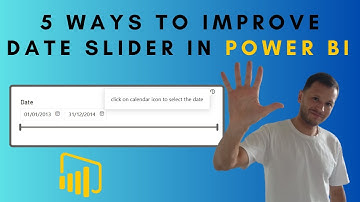 Date slicer in Power BI. 5 tips to improve user experience