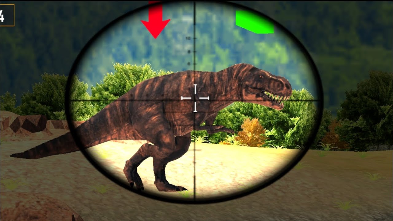 Dinosaur Shutter FPS Shooting Games Real Dino Hunter Android Gameplay