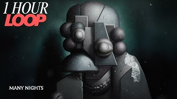 Gunna - many nights [Official Visualizer] | 1 HOUR LOOP