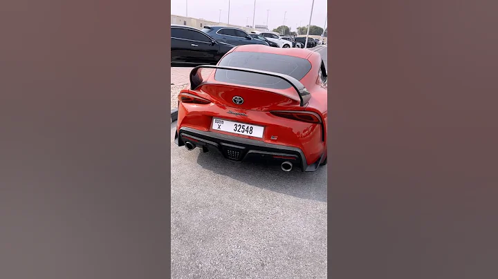 toyota supra gr 3.0 exhaust sounds 🔥📣😱#shorts #toyota #supra #exhaust #sound
