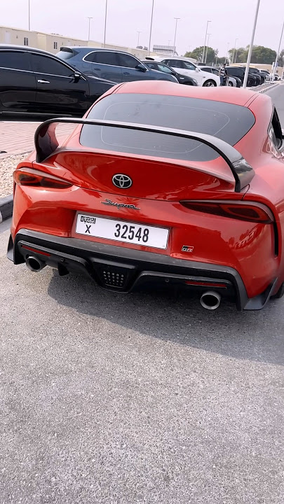 toyota supra gr 3.0 exhaust sounds 🔥📣😱#shorts #toyota #supra #exhaust #sound