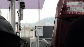 고양교통 1001번 3115호 일산ic-아라대교 구간 주행영상