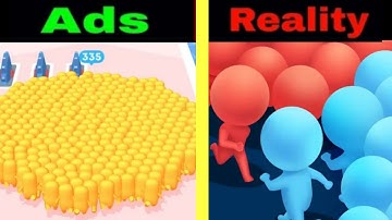 Ads Vs Reality In Count Master ! 😱