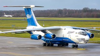 (4K) Awesome Plane spotting morning at Eindhoven airport (EIN/EHEH) - Including a LOUD IL-76!