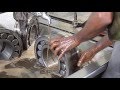 Cleaning of roller Bearings of ICF Coach