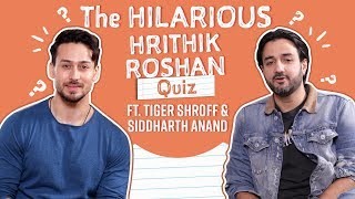 How well does Tiger Shroff know Hrithik Roshan? | Quiz | WAR screenshot 2