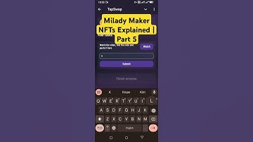 Milady Maker NFTs Explained | Part 5 Tapswap Code