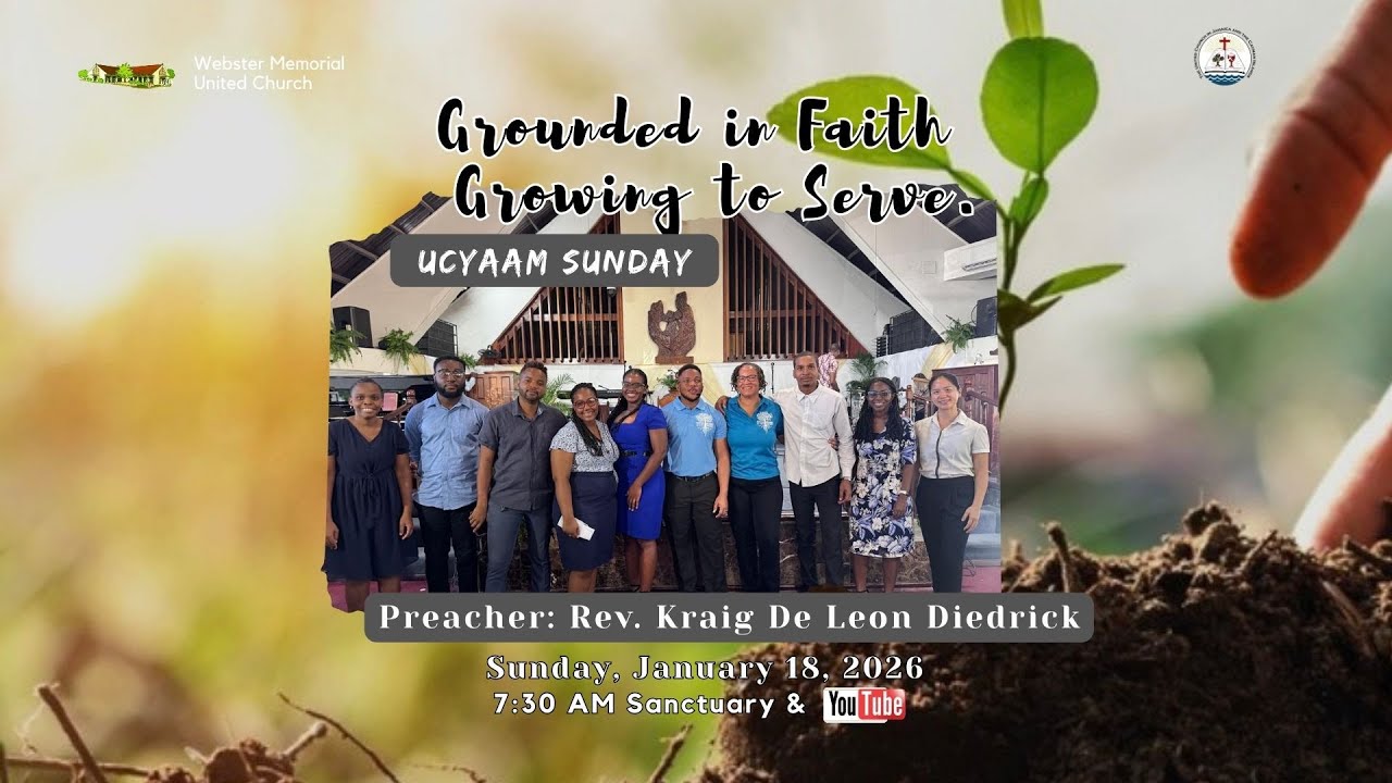 Sunday Service | January 18, 2026 |  7:30a.m. |  Grounded in Faith. Growing to Serve.