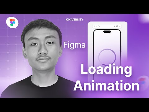 How To Create Circular Loading Animation in Figma kikiversitydesign - Episode 1 - UX/UI Design