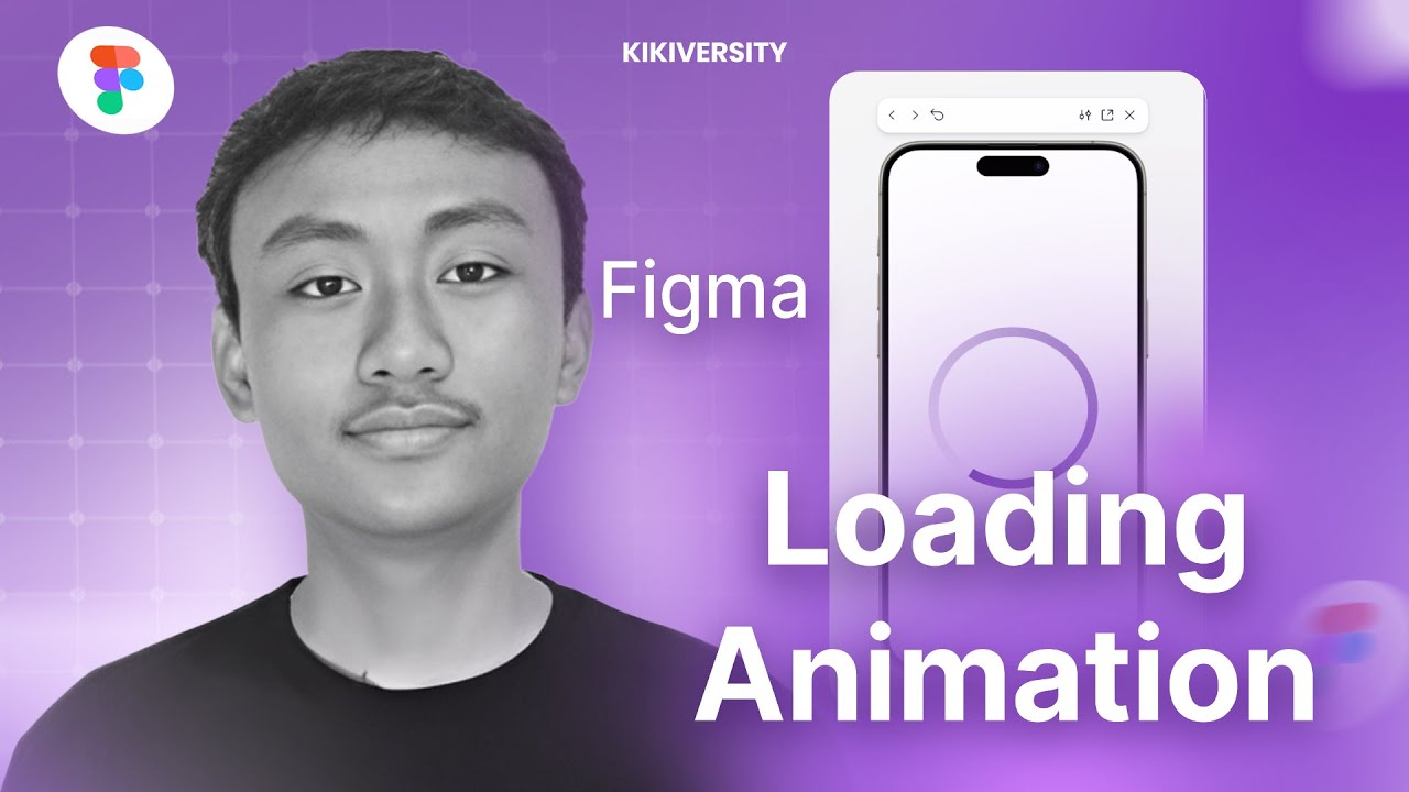 How To Create Circular Loading Animation in Figma kikiversitydesign - Episode 1 - UX/UI Design