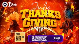 July 2026 Thanksgiving Service