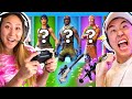 RANDOM FORTNITE SKIN CHALLENGE with STOVE!!