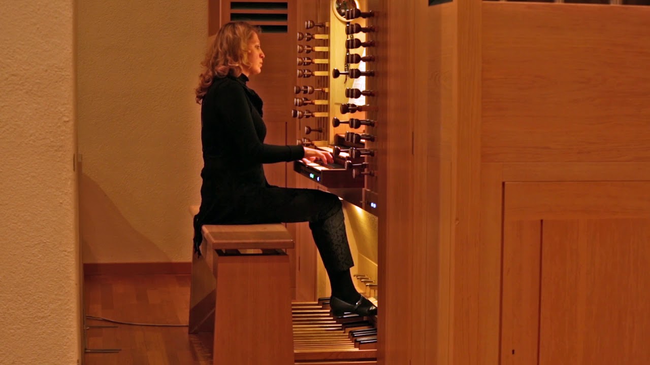 Alina Nikitina, Orgel - J.S.Bach. Präludium und Fuge a-moll, BWV 543