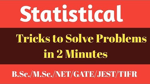 CSIR NET Easiest Formulas to solve Statistical Mechanics Problems, Distribution Laws Problems