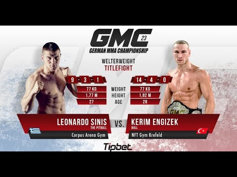 Kerim Engizek (Türk) vs Leonardo Sinis (Yunan) MMA Maçı I Bilgehan Demir Anlatımlı
