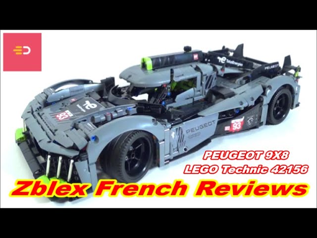 LEGO TECHNIC PEUGEOT 9X8 #42156 : Review Fr 