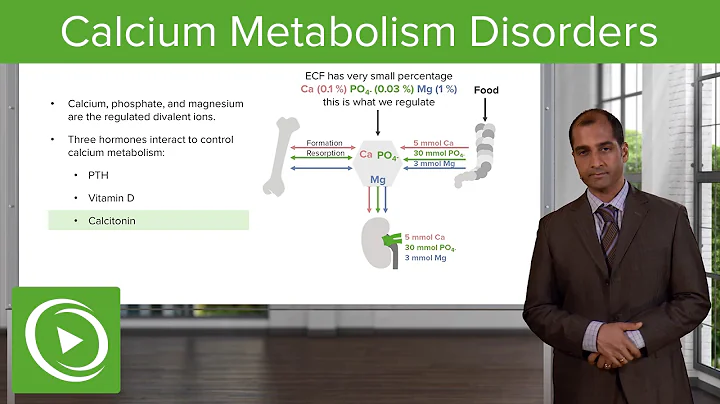 Calcium Metabolism Disorders: Overview & Regulation – Endocrine Pathology | Lecturio - DayDayNews