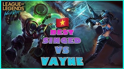 LMHT : Tốc Chiến - Thử Thách One Champ SINGED leo Cao Thủ - #1: Cách xử lý khi cầm SINGED vs VAYNE