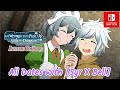 Is It Wrong To Try To Pick Up Girls In A Dungeon? All Dates with [Syr X Bell] [All Cutscenes]